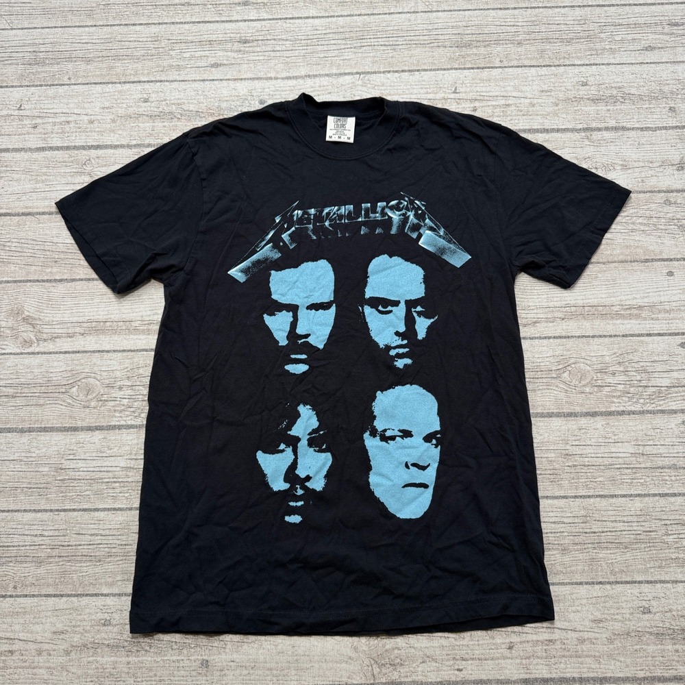 Hevens Basement Metallica Black Album Reprint Tee M Comfort Colors Unofficial